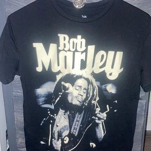 Bob Marley cropped tee